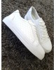 Ανδρικό λευκό δερμάτινο Sneaker