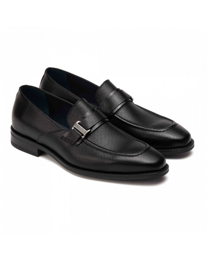 Ανδρικά Loafers παπούτσια Raymont μαύρα.