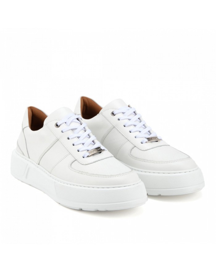 Ανδρικά sneaker παπούτσια Raymont λευκά