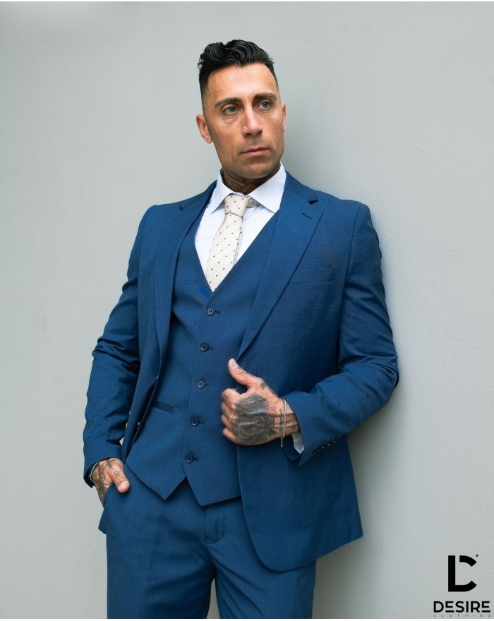 Ανδρικό κοστούμι New York Tailors μπλε