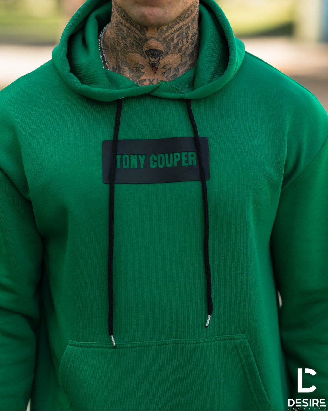 Ανδρικό πράσινο φούτερ Tony Couper